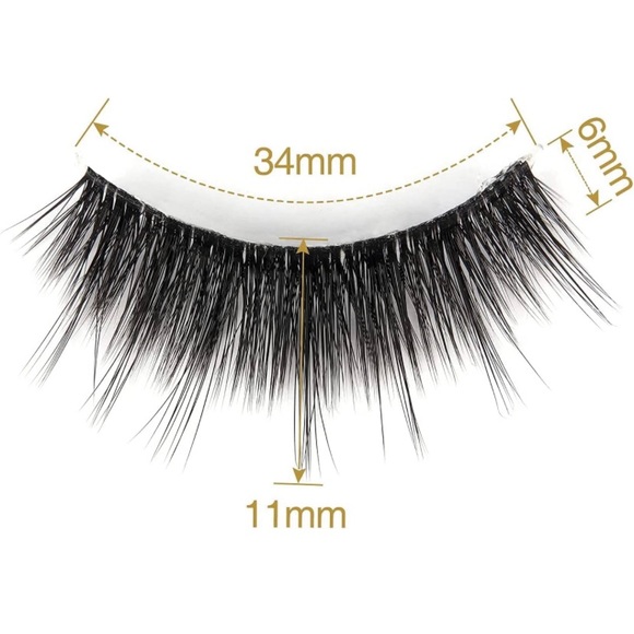 New LASHVIEW False Eyelashes,Demi Wispies lashes, 3D Natural Layered Effect - Picture 3 of 6